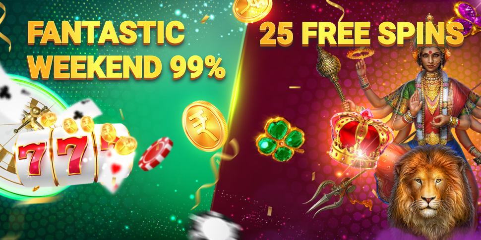 25 Free spins + 99% on your deposit